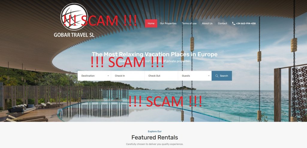 gobar-travel.com is a scam