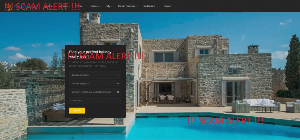 200villas.com is a fake website!!!