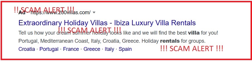 Read more about the article 200villas.com is a fake website