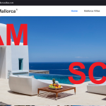 Fraudulent website: booking-mallorcavillas.com SCAM SCAM SCAM