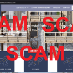 Fraudulent website: chalets-constellation-combloux.com SCAM SCAM SCAM