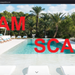 Fraudulent website: casaaguaibiza.com SCAM SCAM SCAM