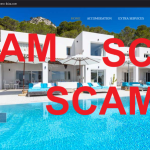 Fraudulent website: villaromero-ibiza.com SCAM SCAM SCAM