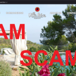 Fraudulent website: villa-ibiza-resort.de SCAM SCAM SCAM
