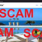 Fraudulent website: booking-ibizahouse.com SCAM SCAM