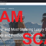 Fraudulent website: chaletsadvisor.com SCAM SCAM